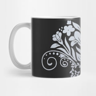 Pastel Lilac Wildflower Bouquet Mug